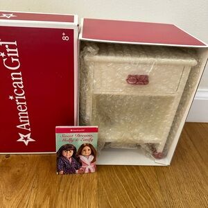 American Girl Mollys Nightstand Retired New In Box NWT